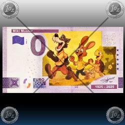 0 EVRO SLOVENIJA (Miki Muster) Spominski Bankovec # No2